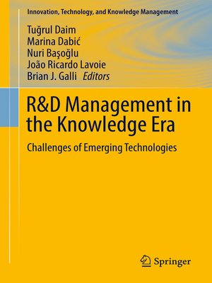 cover image of R&D Management in the Knowledge Era